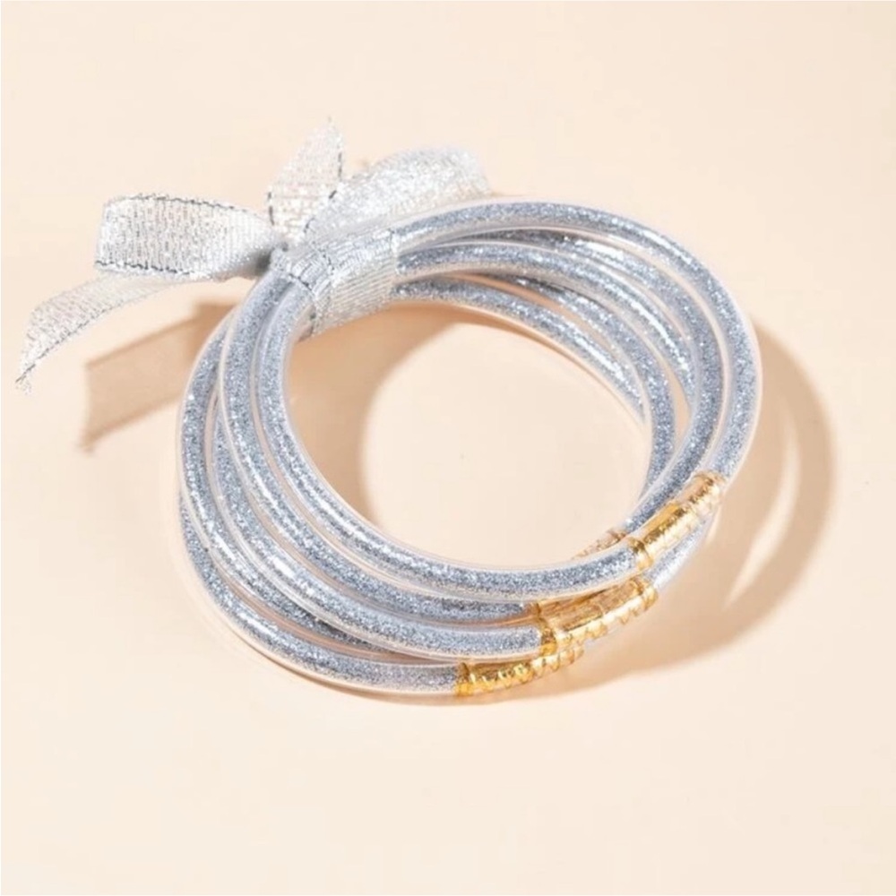 Lovely Classy‎ Set Of 5 Glitter Bracelets Pack of 5